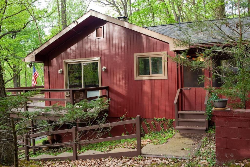 Modern Cabin With Hot Tub Grill Lake Beach Wineries Hiking Fishing And Hershey Park Family And Pet Friendly Superhosts On Ab&B Mount Gretna Εξωτερικό φωτογραφία